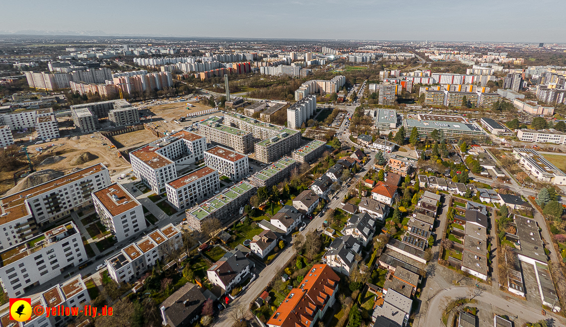22.03.2023 - Baustele und Wohnanlage Alexisquartier